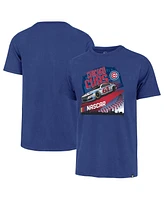 '47 Brand Men's Royal Nascar x Chicago Cubs Franklin T-Shirt