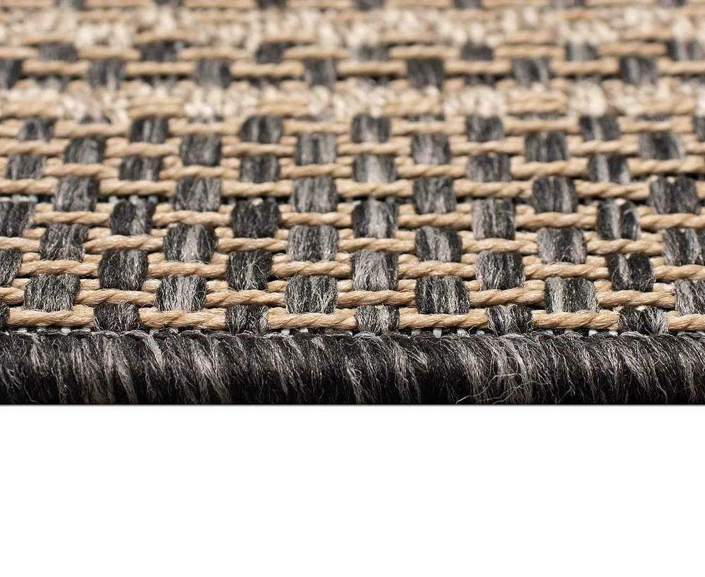 Liora Manne' Monaco Multi Border 3'3"x4'11" Area Rug