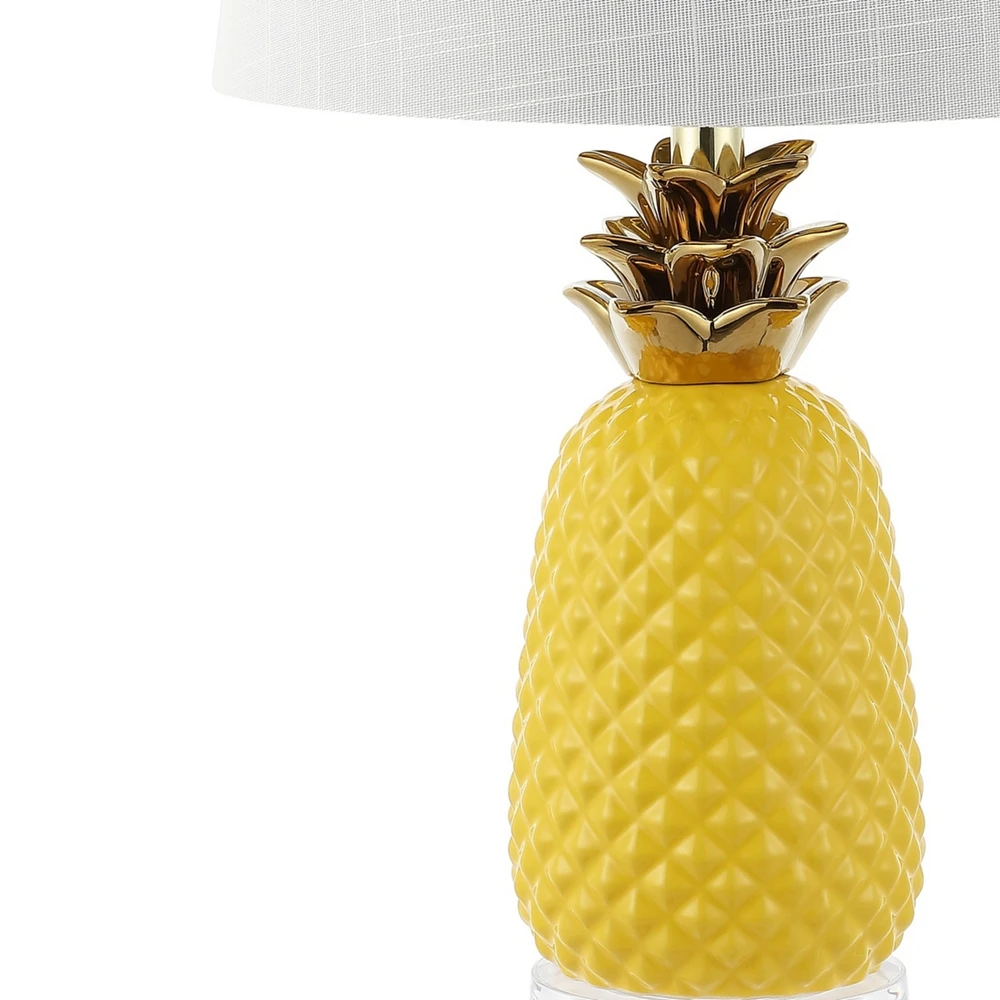 Jonathan Y Pineapple Ceramic Led Table Lamp