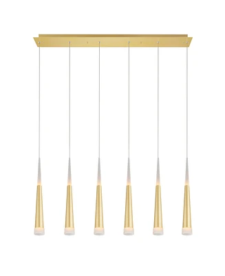 Cwi Lighting 18" Metal Andes Led Pool Table Light