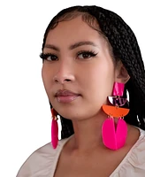 Swanky Designs Geometric Dangle Earrings
