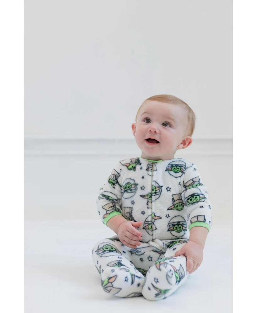 Star Wars Baby Boys The Mandalorian Zip Up Sleep N' Play Coverall Newborn to