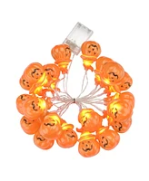Halloween 20x Led Pumpkin String Lights Lantern Lamp Home Party Christmas Decors 2024