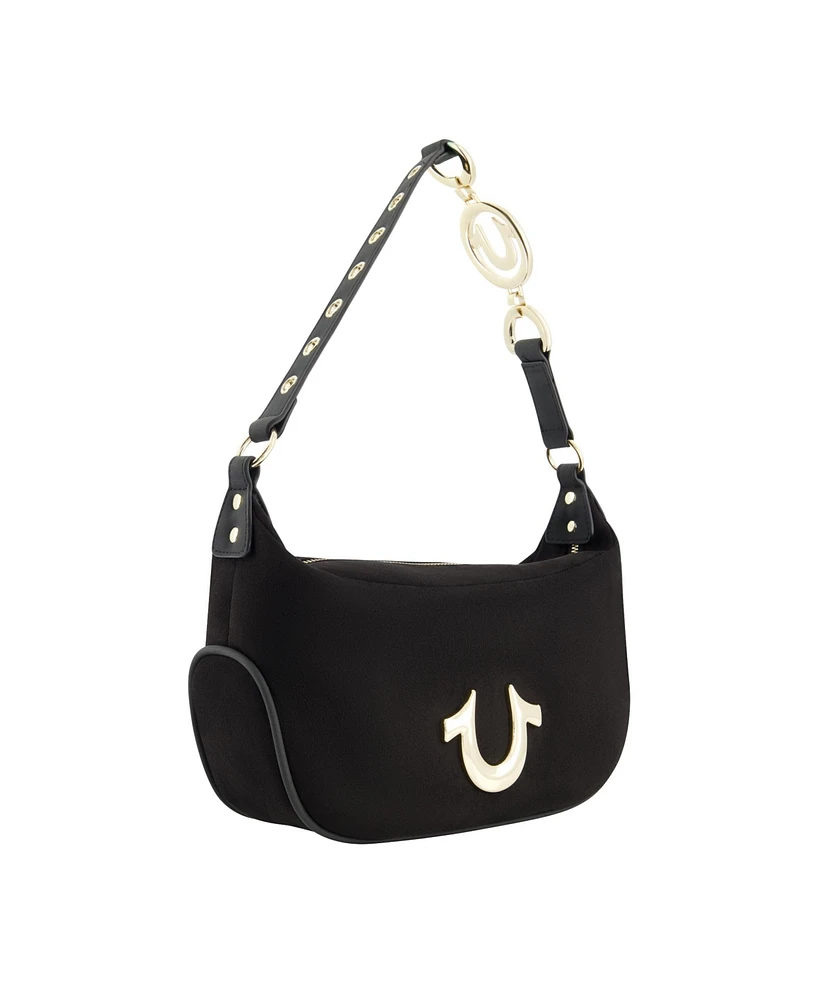 True Religion Horseshoe Link eyelet Hobo