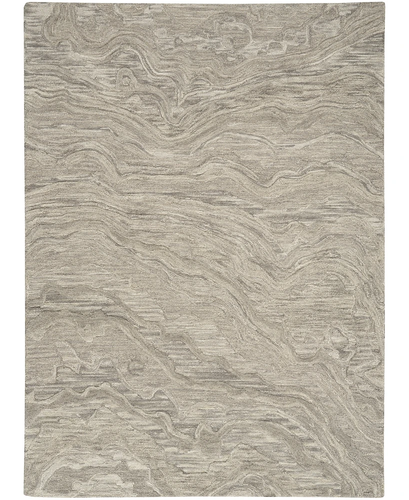 Nourison Home Graceful GRU01 3'9"x5'9" Area Rug