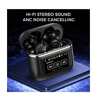 Ear-Buds- Bluetooth 5.3 w/ Lcd Screen- Tws/Noise Cancel- 32Hr Playtime