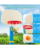 Kids Children Basketball Hoop Stand Adjustable Height Indoor Outdoor Sports Toy