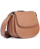 Calvin Klein Bella Adjustable Crossbody with Signature Zippered Pouch