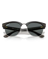 Ray-Ban Unisex Clubmaster Reverse Polarized Sunglasses, RBR0504S
