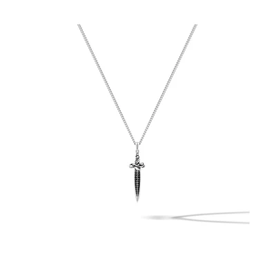 Vincero Men's Dagger Pendant in 925 Sterling Silver with 20” Chain