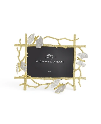 Michael Aram Butterfly Ginkgo Gold Frame, 4" x 6"