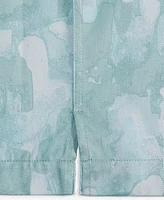 Mode of One Men's Relaxed-Fit Printed Button-Down Camp Shirt