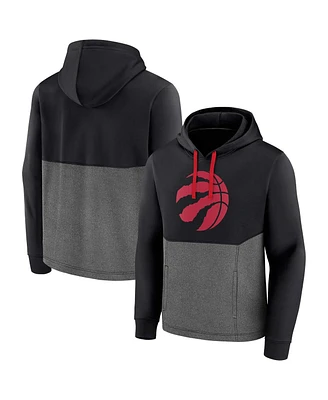 Fanatics Men's Black Toronto Raptors Winter Camp Pullover Hoodie