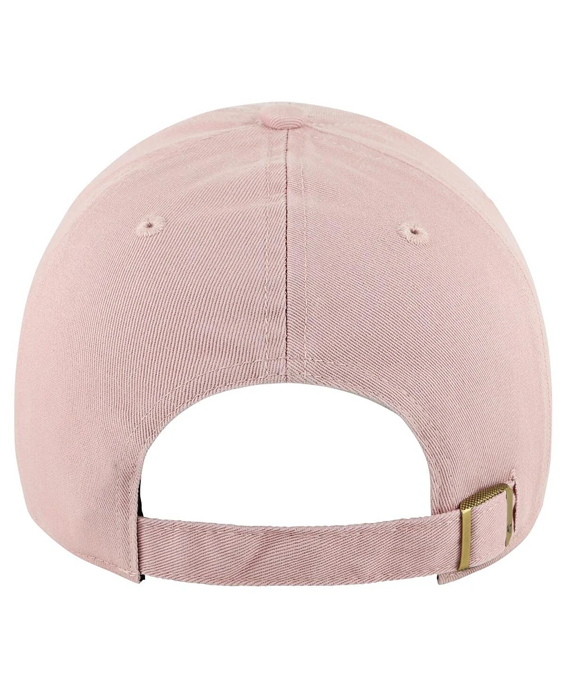 '47 Brand Women's Pink Indianapolis Colts Ballpark Cheer Dusty Rose Clean Up Adjustable Hat