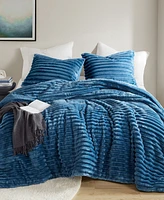 510 Design Avril Fluffy Ribbed Plush 2-Pc. Comforter Set, Twin/Twin Xl