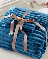 510 Design Avril Fluffy Ribbed Plush 2-Pc. Comforter Set, Twin/Twin Xl