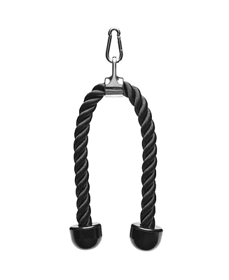 Sunny & Health Fitness Tricep Push Down Non-Slip Rope Cable Attachment 27 Inches