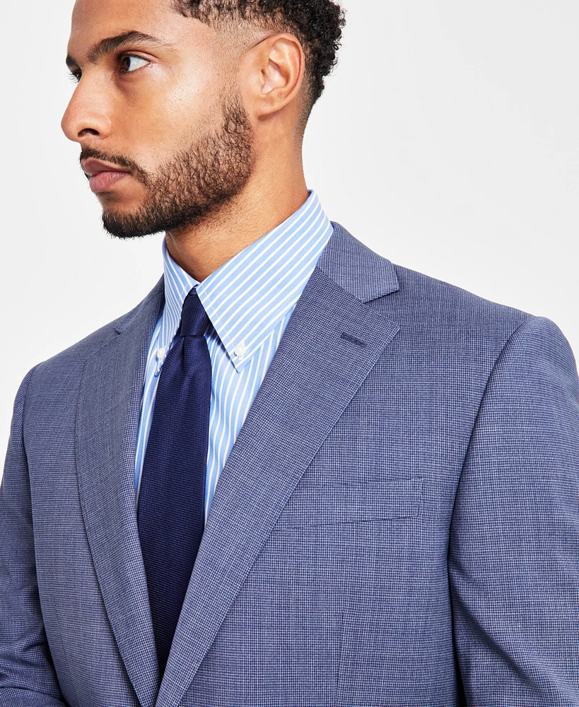B by Brooks Brothers Men's Classic-Fit Wool Blend Suit Separates Jacket