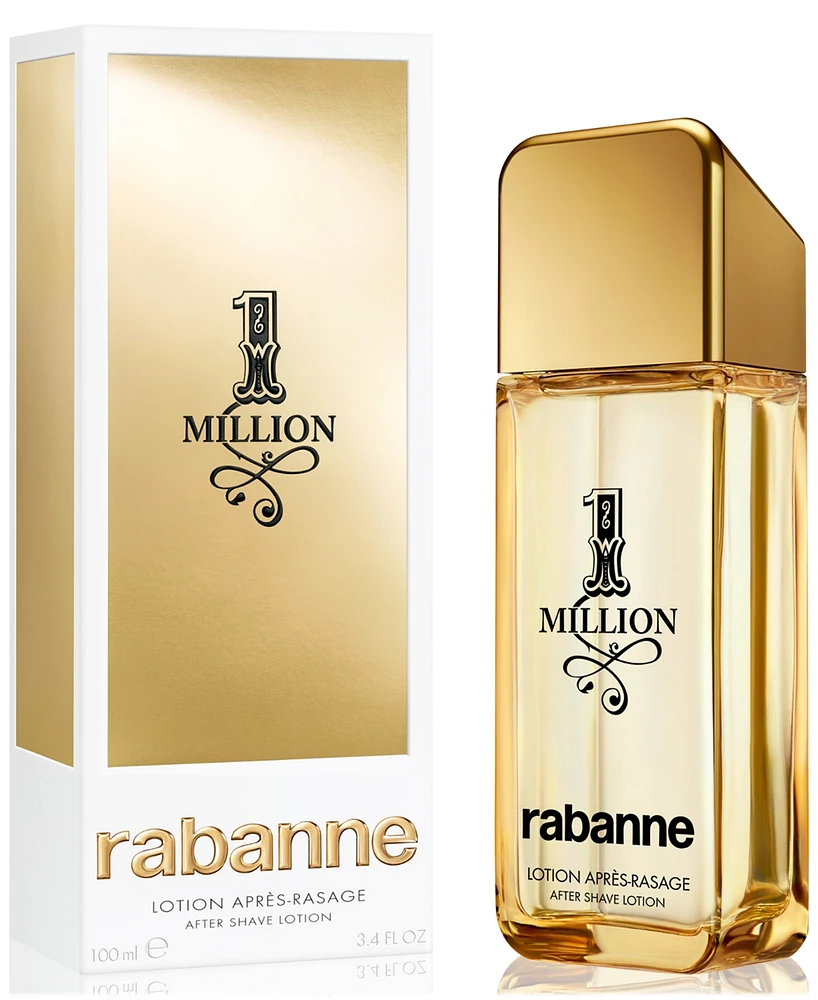 Rabanne 1 Million Aftershave Lotion, 3.4-oz