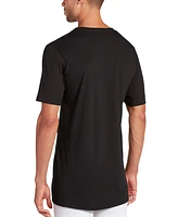 Jockey Men's Big & Tall Classic Tagless V-Neck Undershirt 2-pack