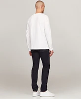 Tommy Hilfiger Men's Cotton Logo Long-Sleeve T-Shirt