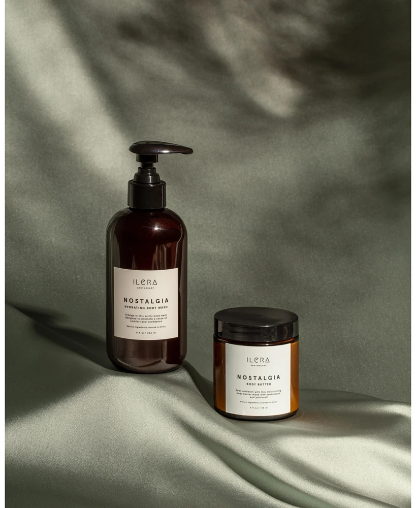 Ilera Apothecary Nostalgia Body Butter and Body Wash Bundle