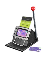 2-1/8" x 3-3/8" Die Cutter Manual Id Card Scrapbooking Paper Trimmer Heavy Duty Punch