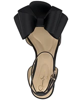 Jessica Simpson Women's Olivine Bow High-Heel Stiletto Dress Sandals