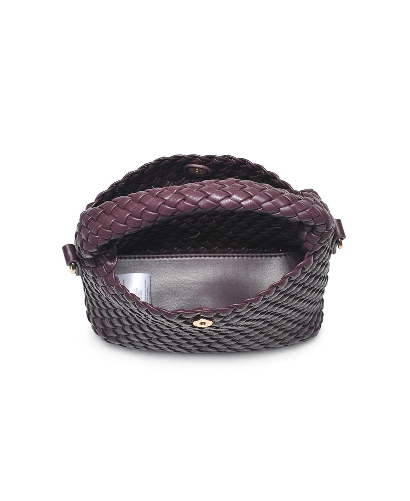 Moda Luxe Jessamine Woven Crossbody