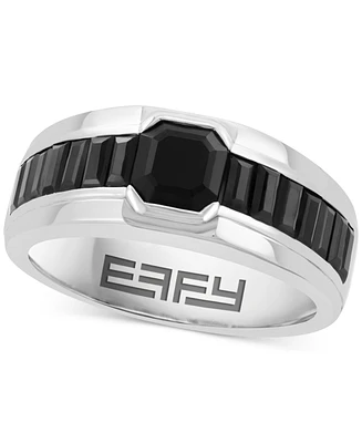 Effy Men's Onyx & Black Spinel (2-1/2 ct. t.w.) Ring in Sterling Silver