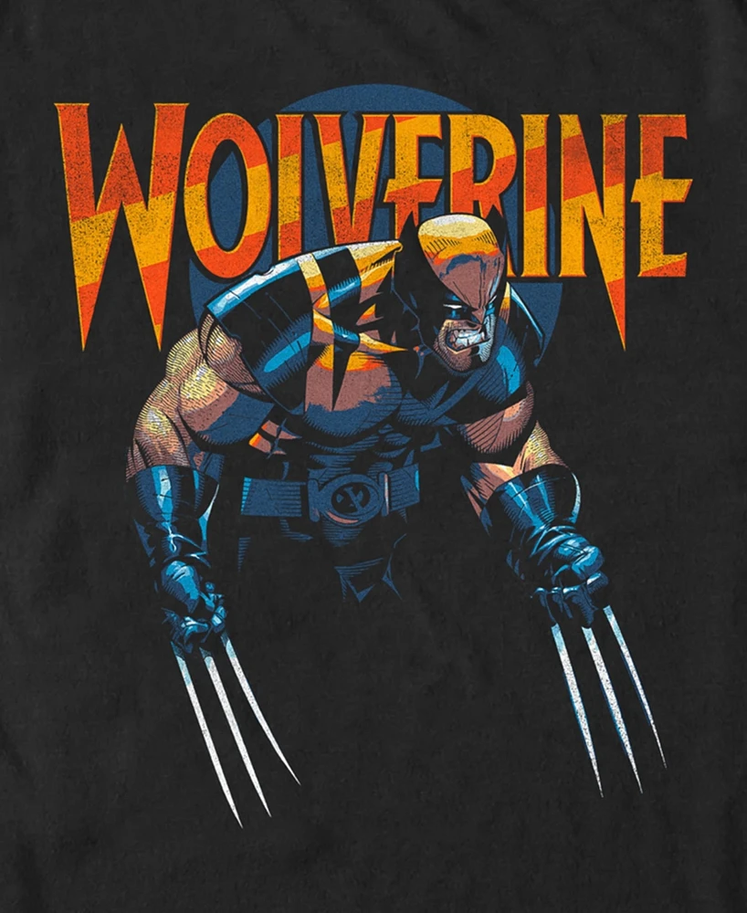 Fifth Sun Men's Dark Wolverine Short Sleeve T-Shirt