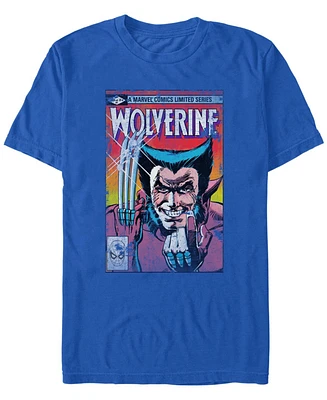 Fifth Sun Men's Dis Wolverine Cover Short Sleeve T-Shirt