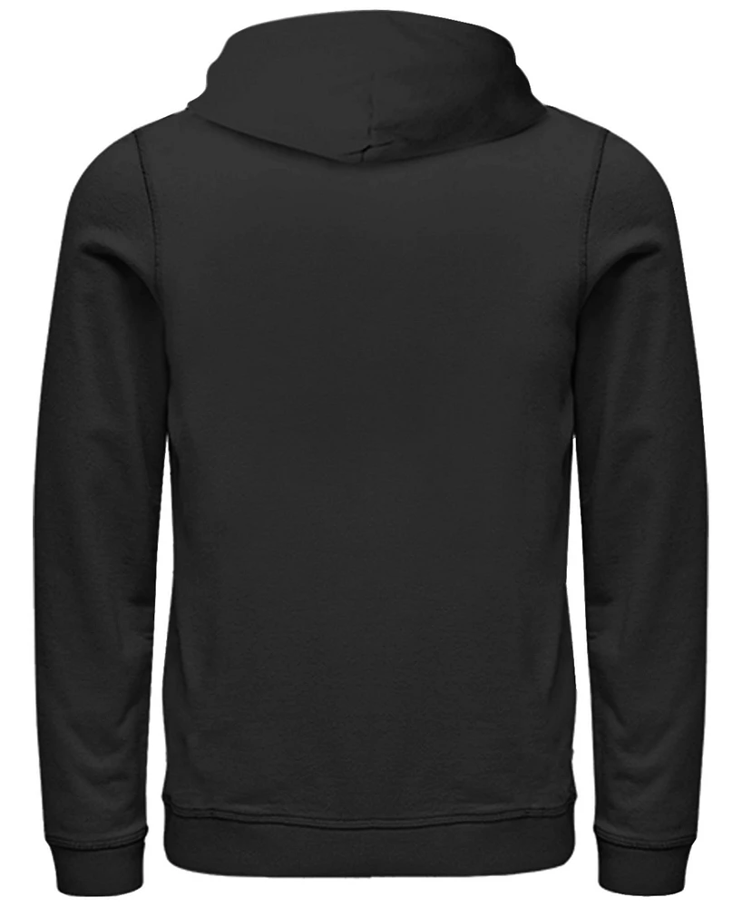Fifth Sun Men's Silhouette Deadpool Hoodie Fleece Pullover