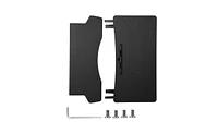 Height Adjustable Standing Desk – 31.3'' Wide Sit-to-Stand Converter, Tabletop Workstation for Laptops & Dual Monitors, Black