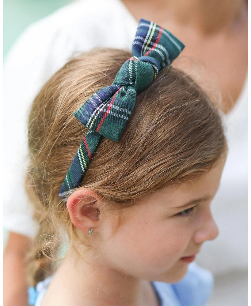 Bits & Bows Plaid Bow Headband