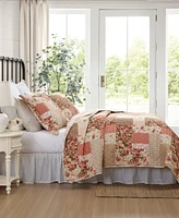 Laura Ashley Harrietta Patchwork Reversible 2-Pc. Quilt Set, Twin