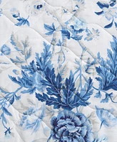 Laura Ashley Breezy Floral Reversible 2-Pc. Quilt Set, Twin