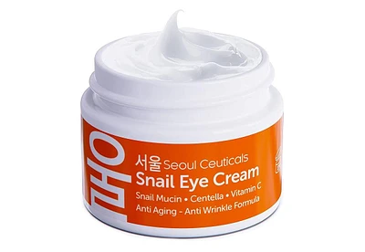 Seoul Ceuticals Korean Skin Care Snail Mucin Eye Cream K Beauty Skincare
