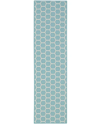 Nourison Home Twist Reversible TWS01 2'2"x8' Runner Area Rug