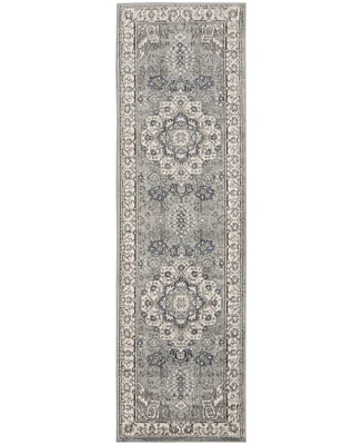 Nourison Home Quarry QUA07 2'2"x7'6" Runner Area Rug