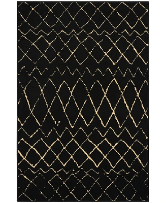 Nourison Home Grafix GRF04 3'9"x5'9" Area Rug