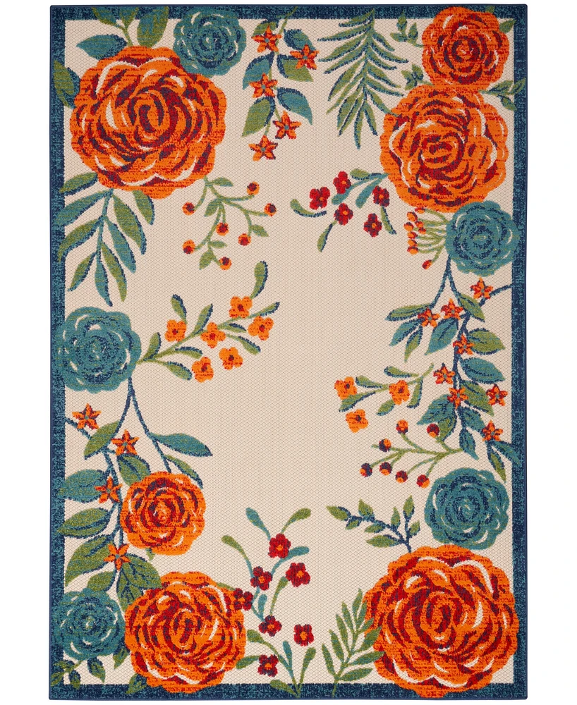 Nourison Home Aloha ALH32 5'3"x7'5" Area Rug