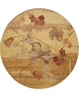 Nourison Home Somerset ST18 7'9"x7'9" Round Area Rug