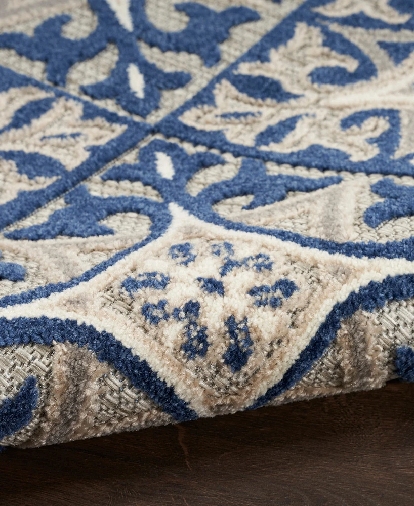 Nourison Home Aloha ALH34 7'10"x10'6" Area Rug