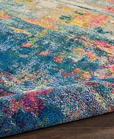 Nourison Home Celestial CES09 7'10"x7'10" Round Area Rug