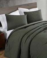Kenneth Cole New York Houndstooth Embossed 2-Pc. Comforter Set, Twin
