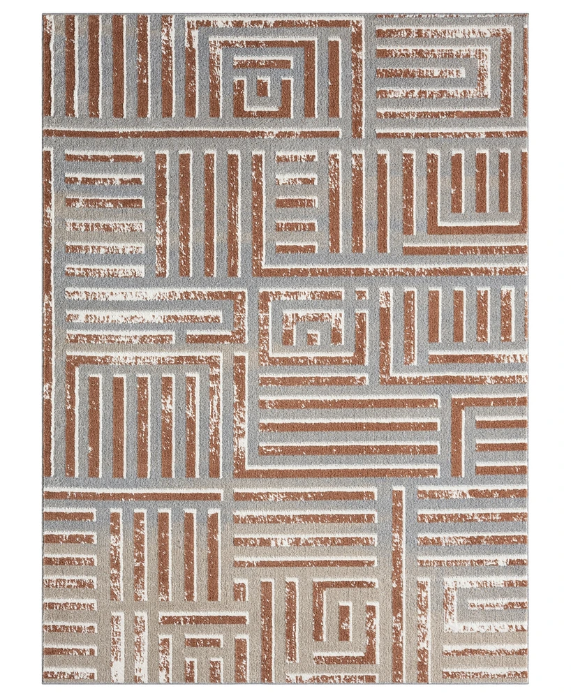 Lr Home Willa Vis-1 7'9"x9'9" Area Rug
