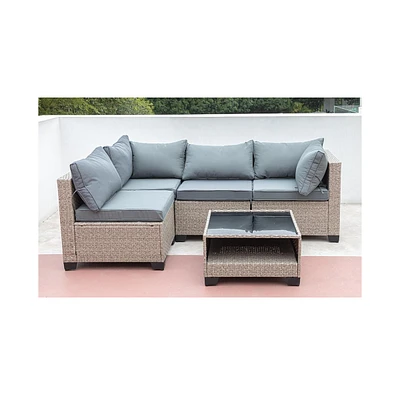 Piece Patio Furniture Set