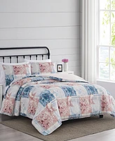 Cannon Lotte Patchwork 3-Pc. Duvet Cover Set