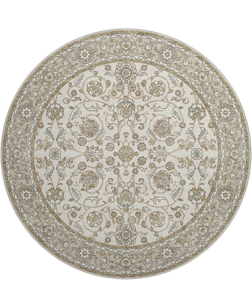 Dalyn Hatay Washable HY1 8'x8' Round Area Rug